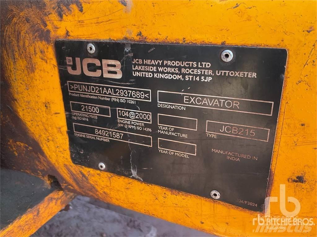 JCB 215LC Escavadoras de rastos