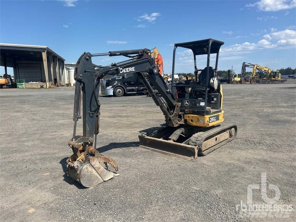 John Deere 26G Mini Escavadoras <7t