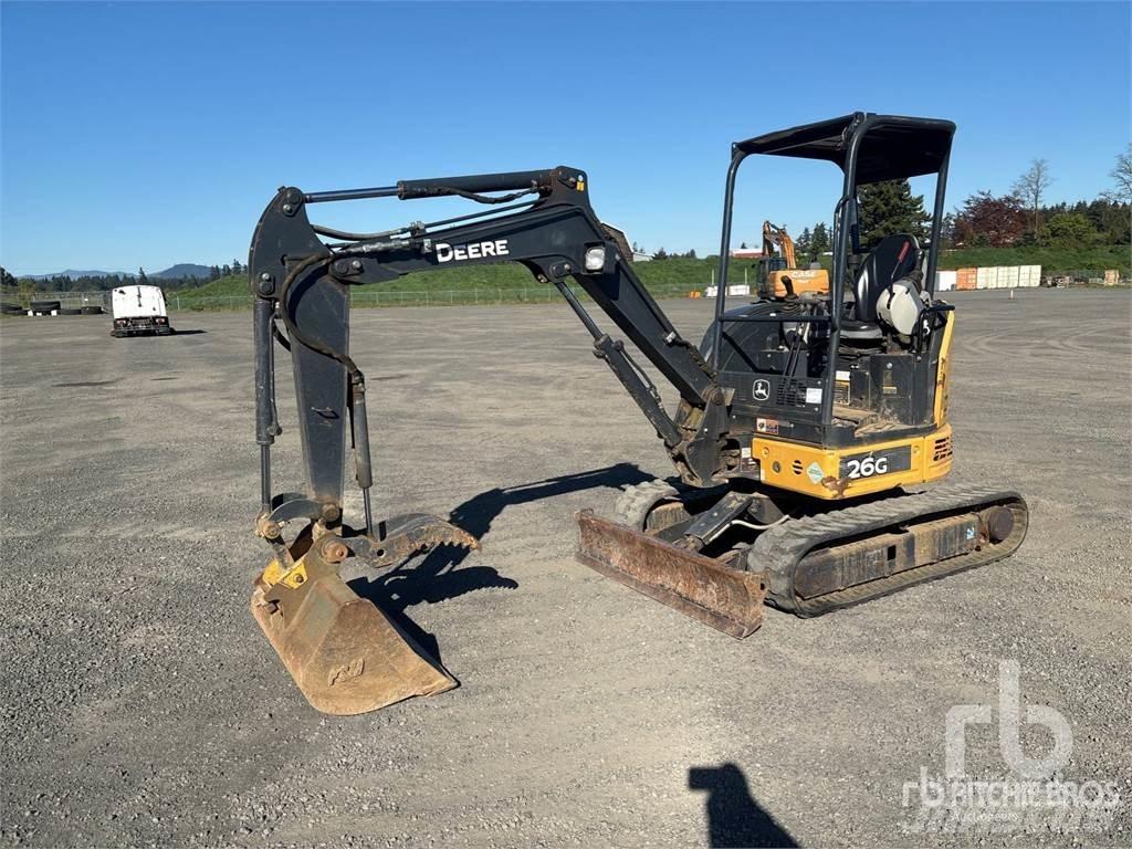 John Deere 26G Mini Escavadoras <7t