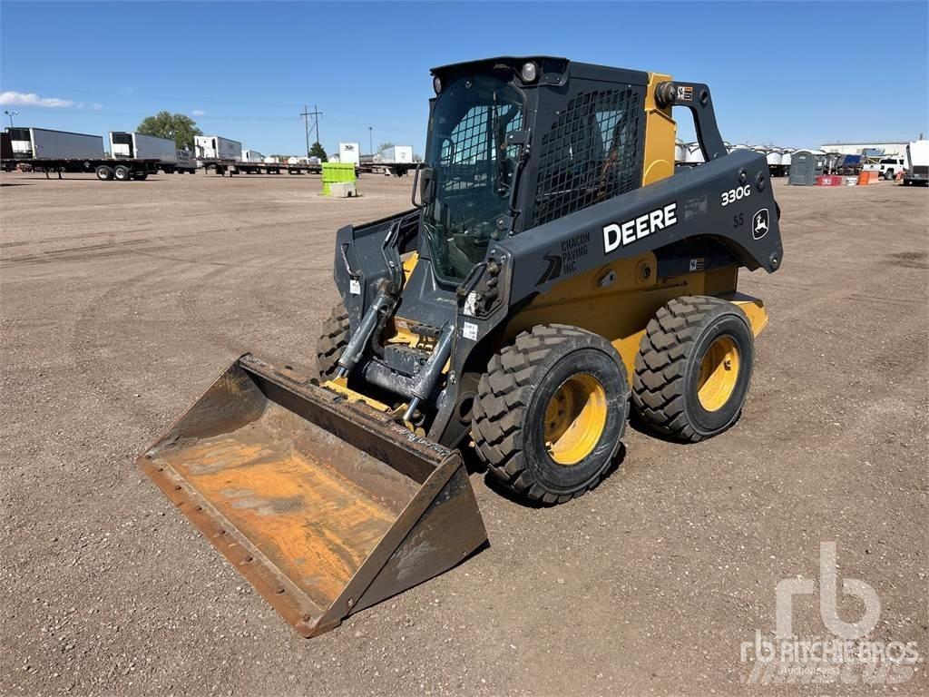 John Deere 330G Carregadoras de direcção deslizante