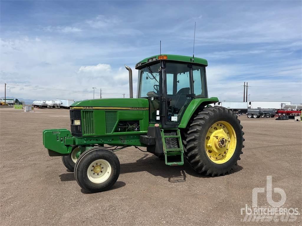 John Deere 7400 Tratores Agrícolas usados