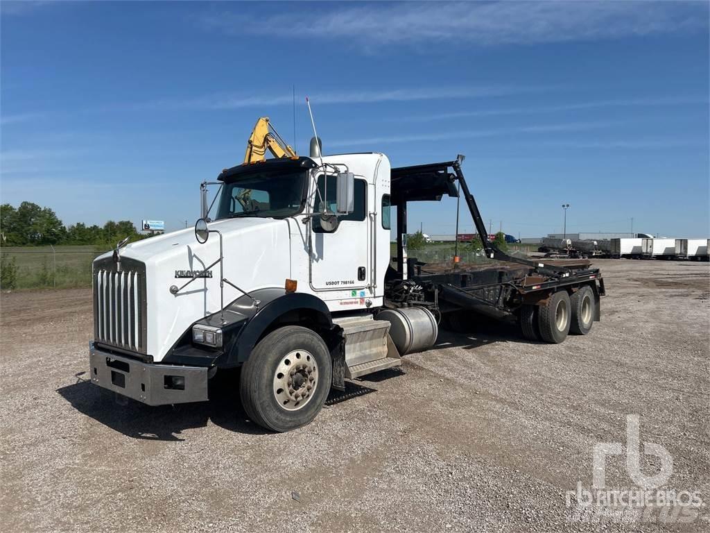Kenworth T800 Camiões caixa desmontável com elevador de cabo