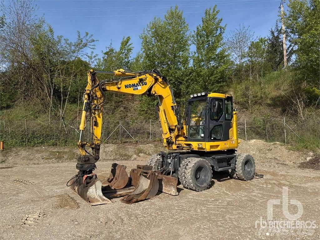 Komatsu PW118MR Escavadoras de rodas