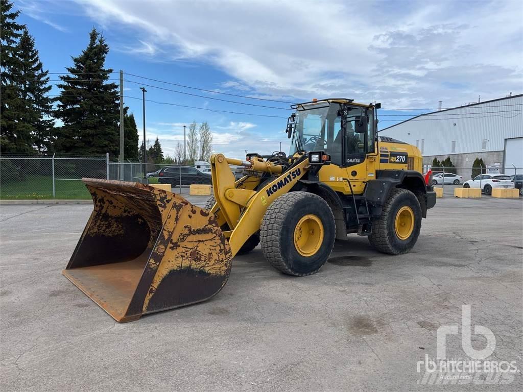 Komatsu WA270-8 Pás carregadoras de rodas