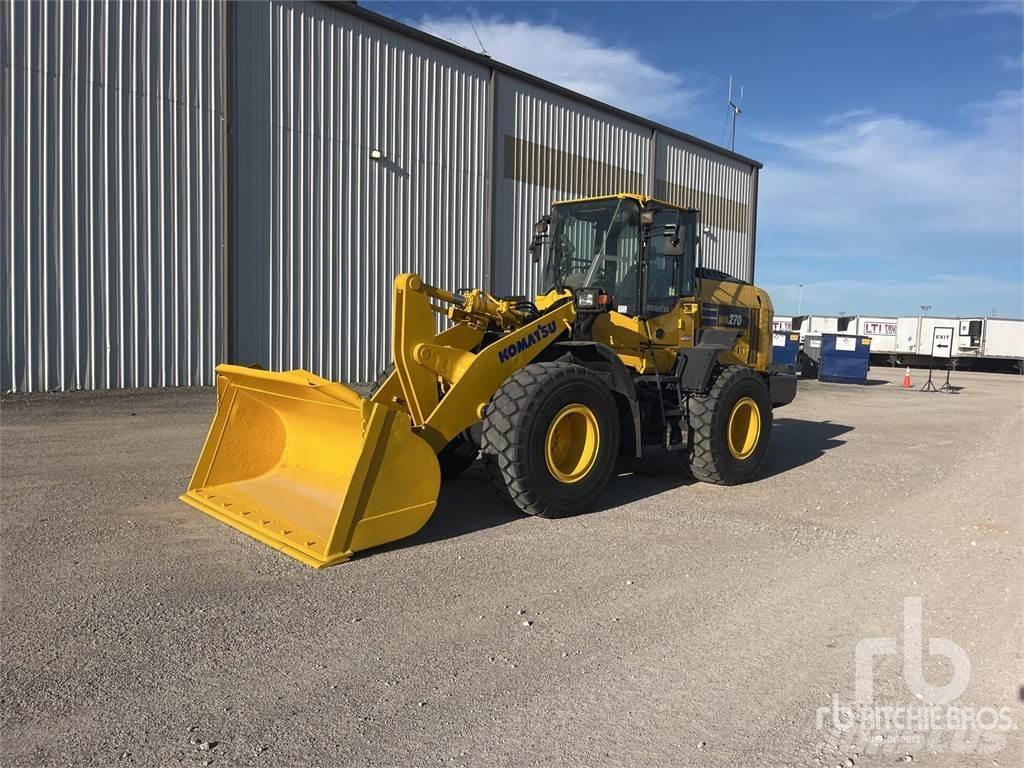 Komatsu WA270-8 Pás carregadoras de rodas