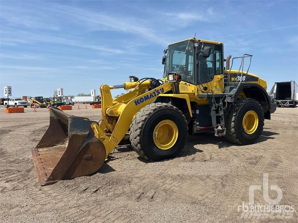 Komatsu WA380-7 Pás carregadoras de rodas