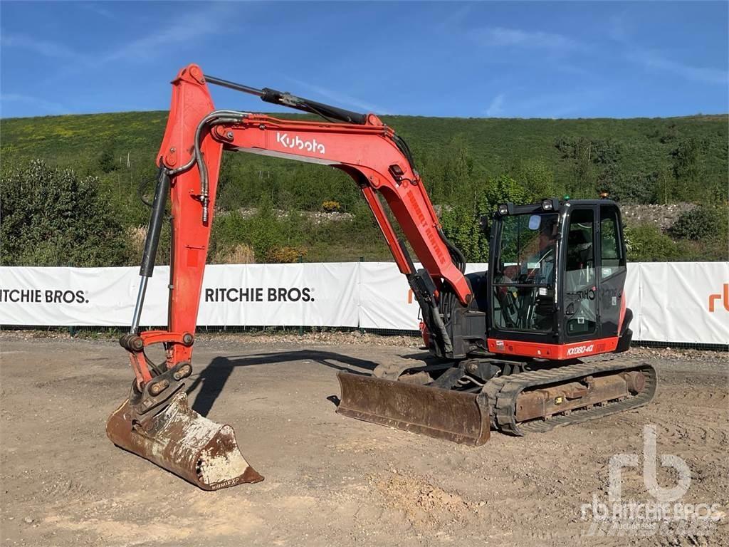 Kubota KX080-4 Escavadoras de rastos