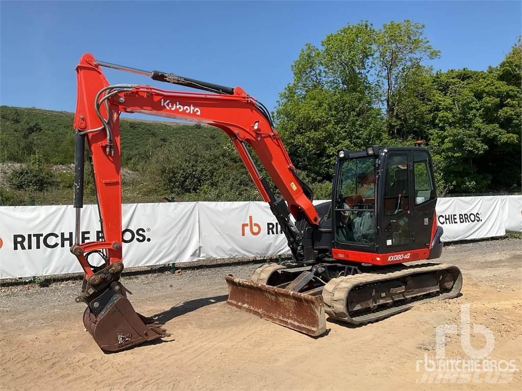 Kubota KX080-4A Escavadoras de rastos