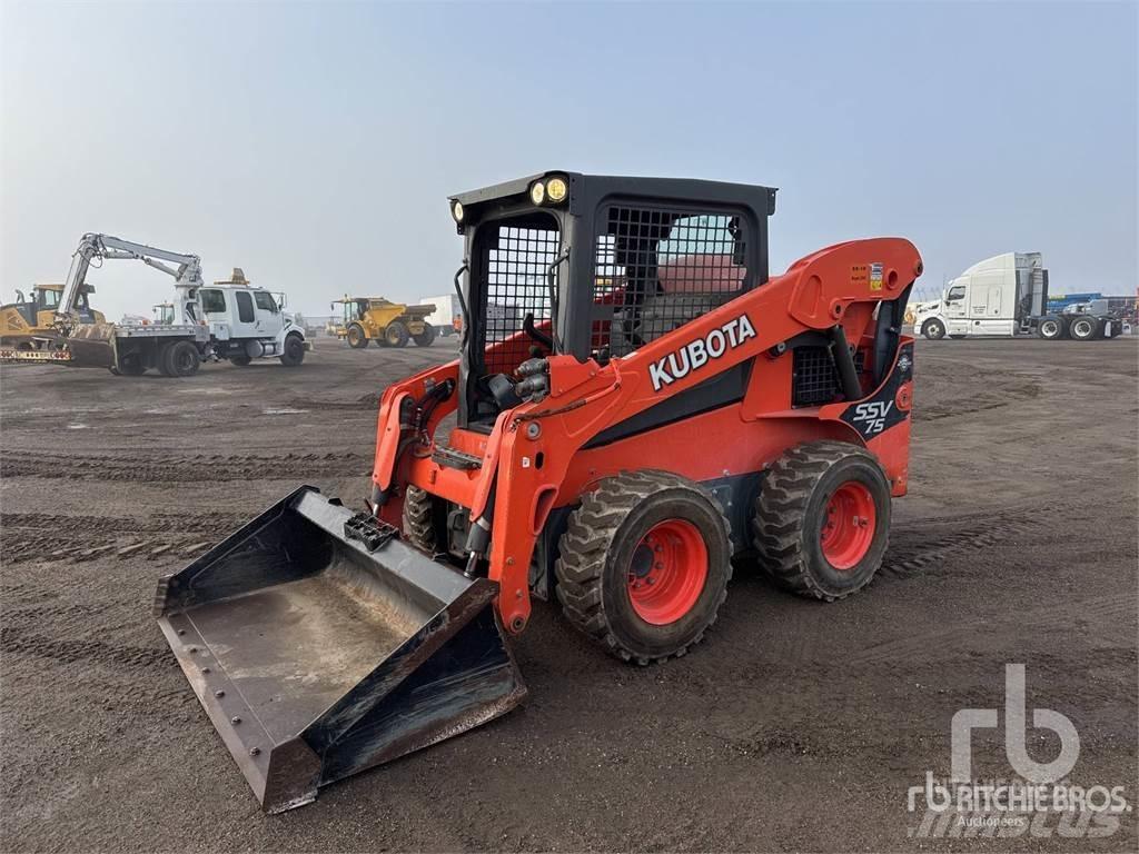 Kubota SSV75 Carregadoras de direcção deslizante