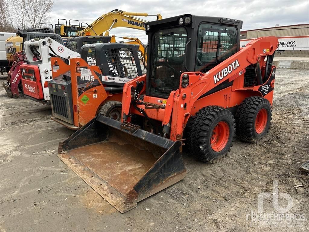 Kubota SSV75 Carregadoras de direcção deslizante