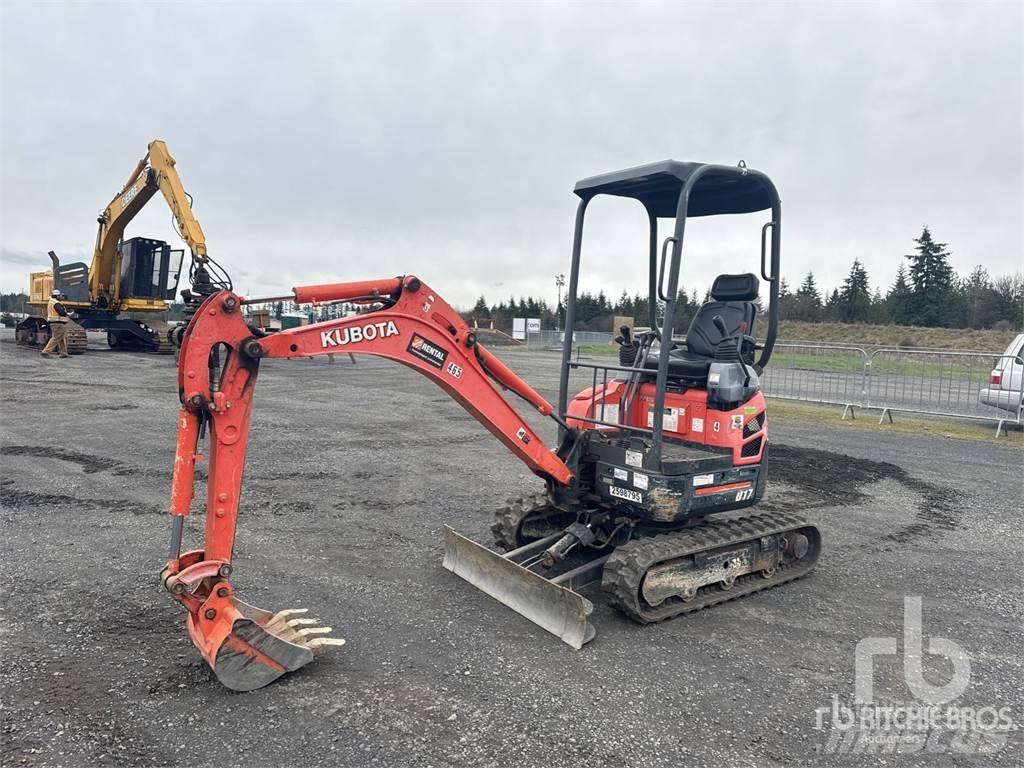 Kubota U17VR1 Mini Escavadoras <7t