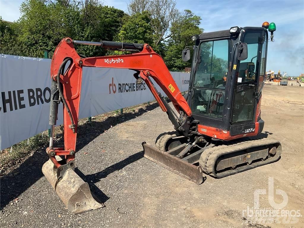Kubota U27-4 Mini Escavadoras <7t