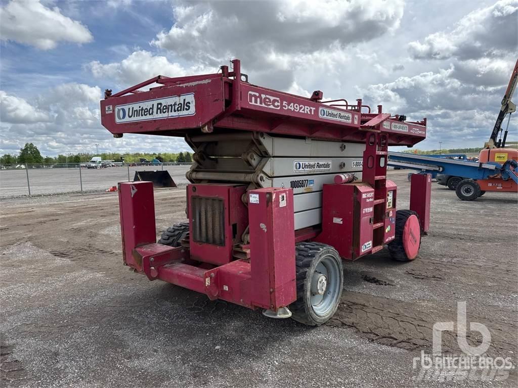 MEC 5492RT Elevadores de tesoura