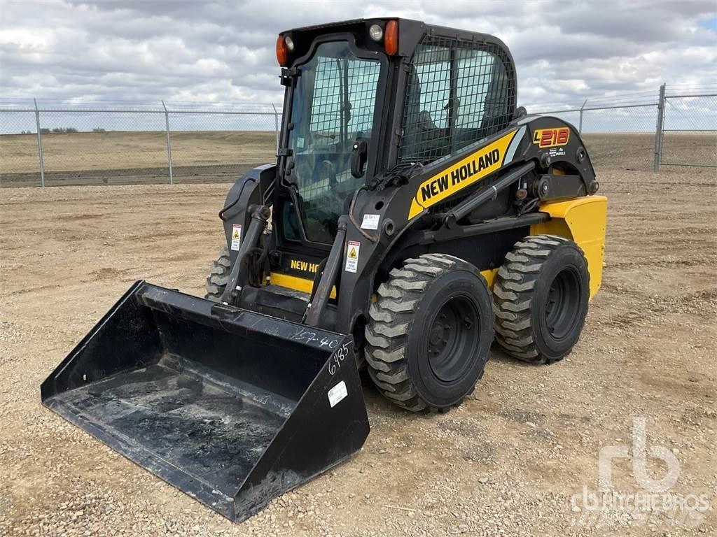 New Holland 218 Carregadoras de direcção deslizante