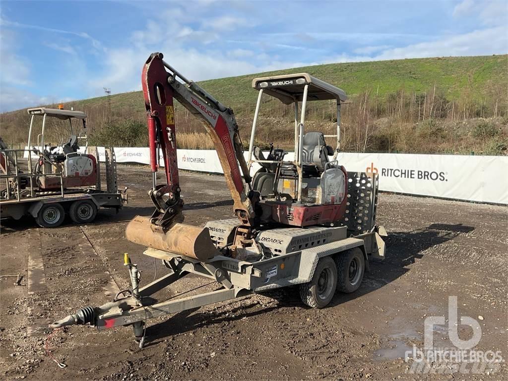 Takeuchi TB216 Mini Escavadoras <7t