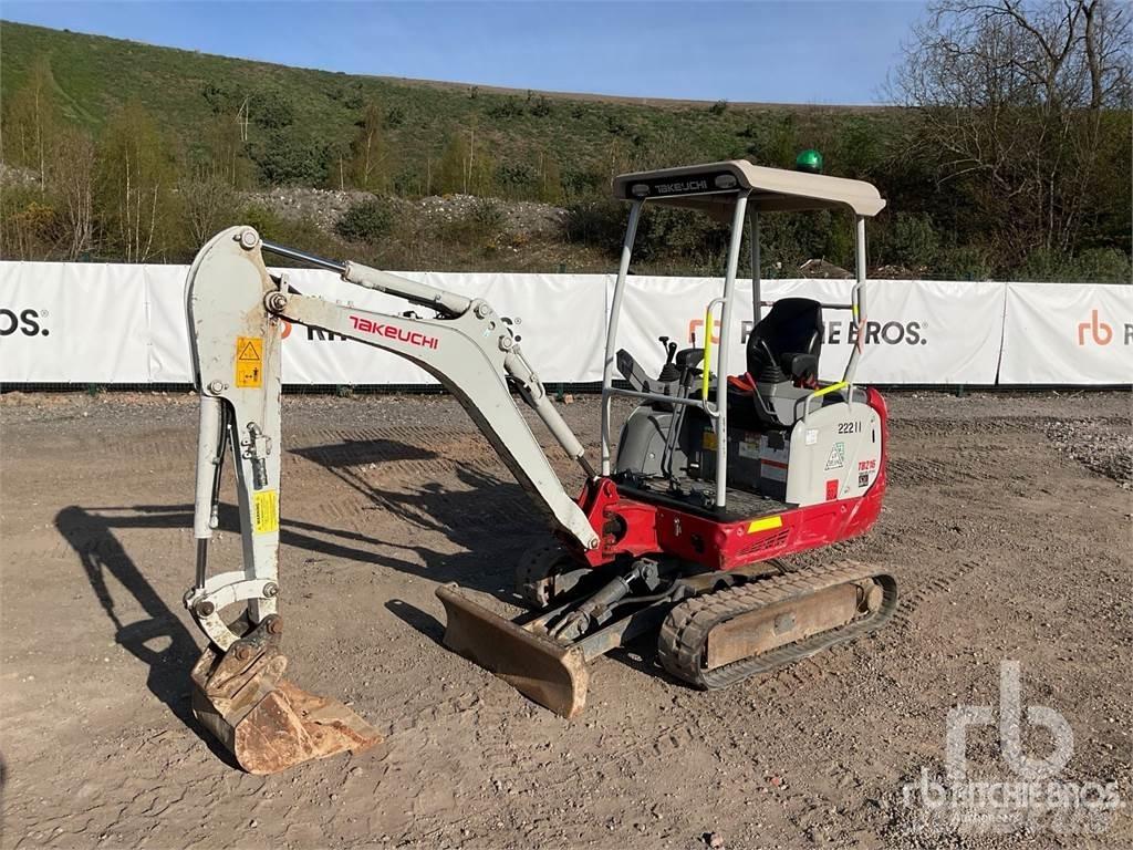 Takeuchi TB216 Mini Escavadoras <7t