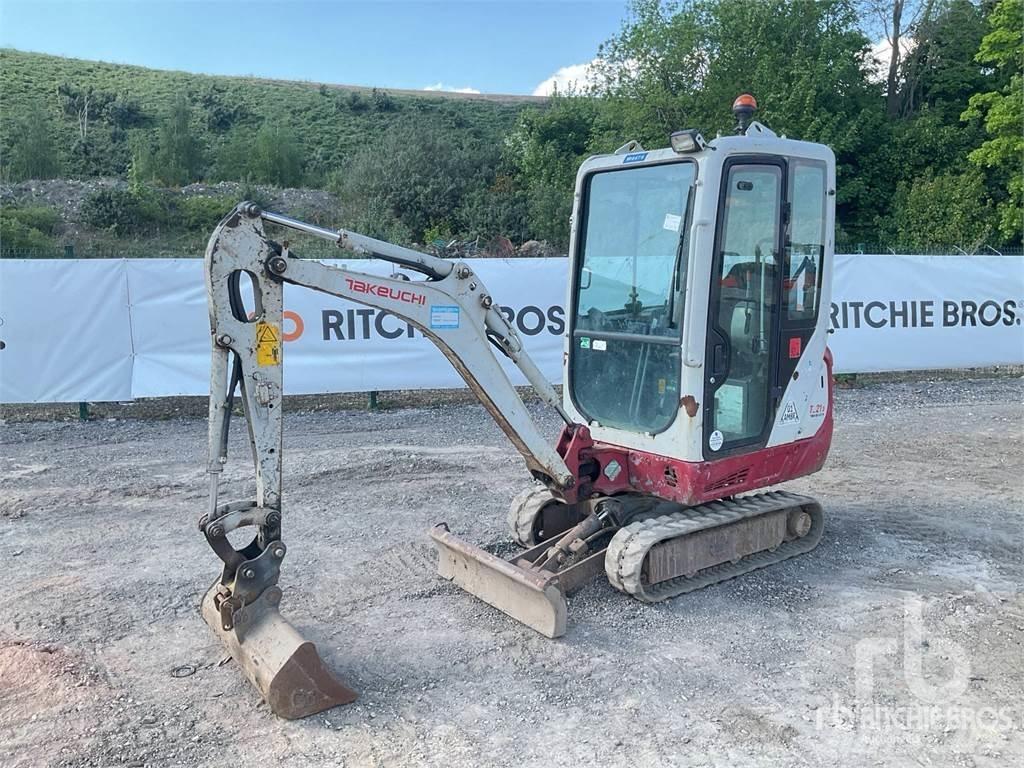 Takeuchi TB216 Mini Escavadoras <7t