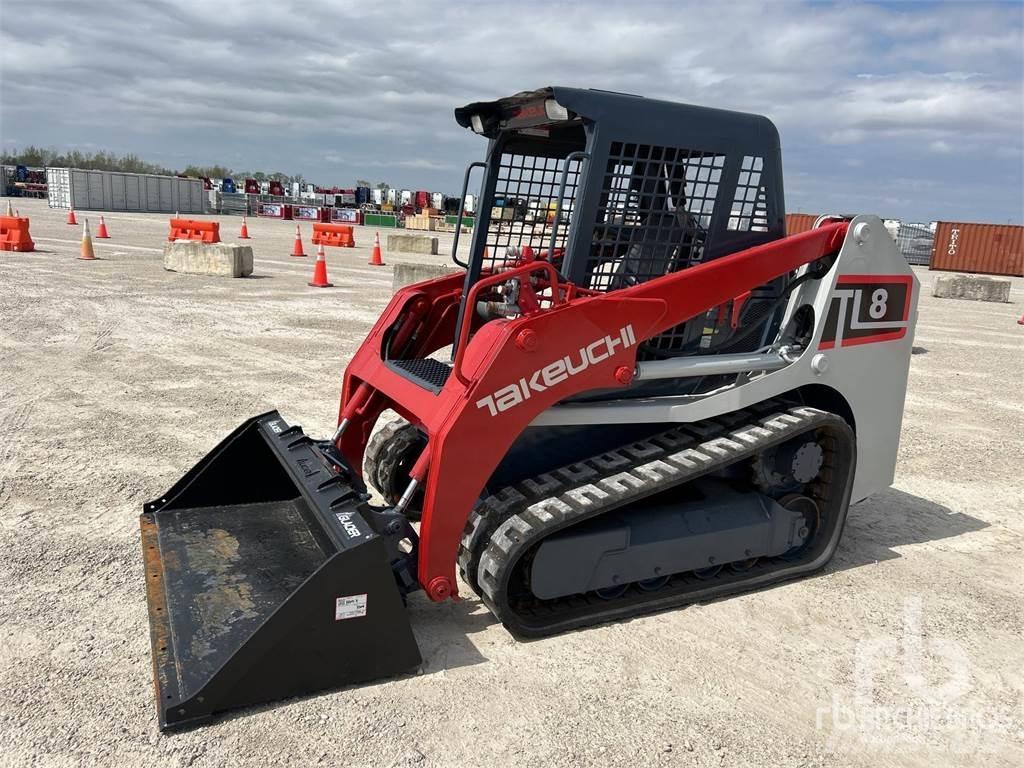 Takeuchi TL8 Carregadoras de direcção deslizante