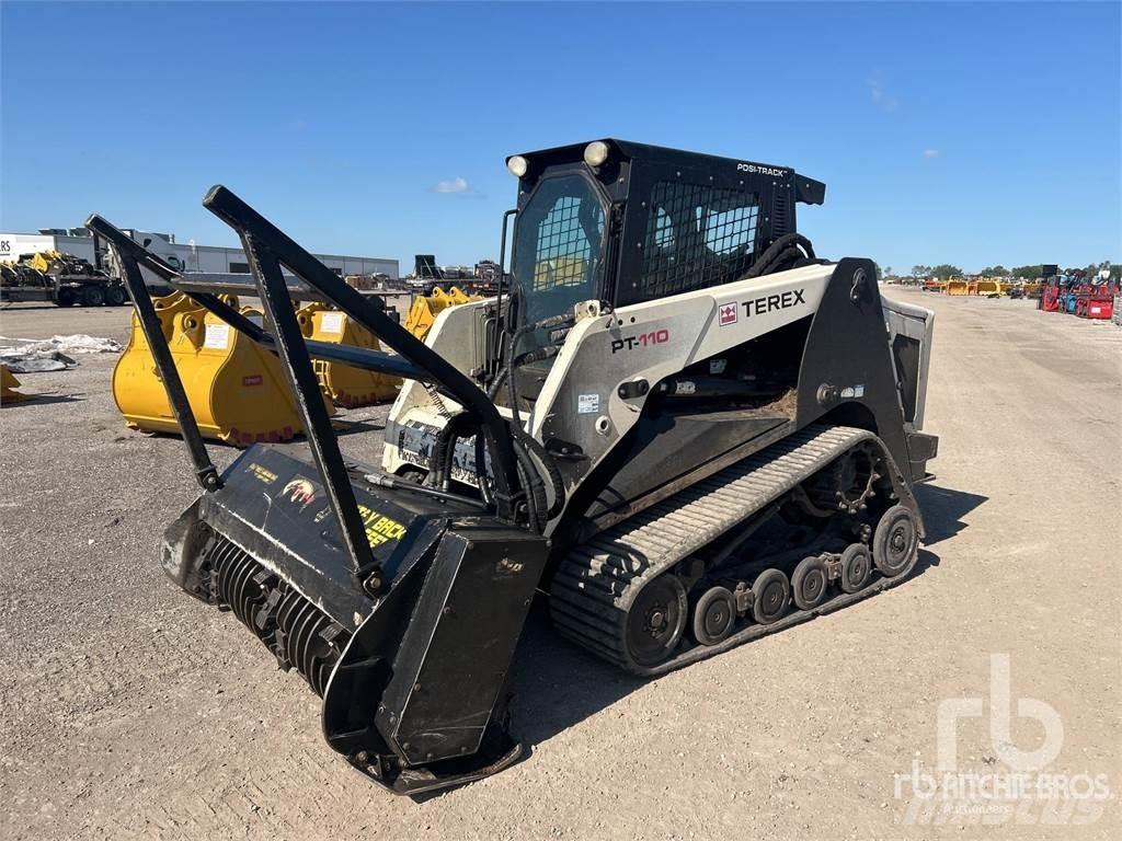 Terex PT110 Carregadoras de direcção deslizante