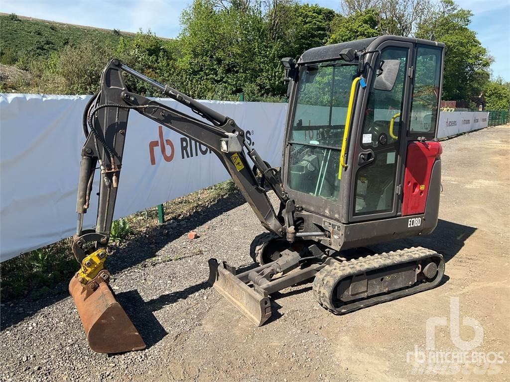 Volvo EC18D Mini Escavadoras <7t
