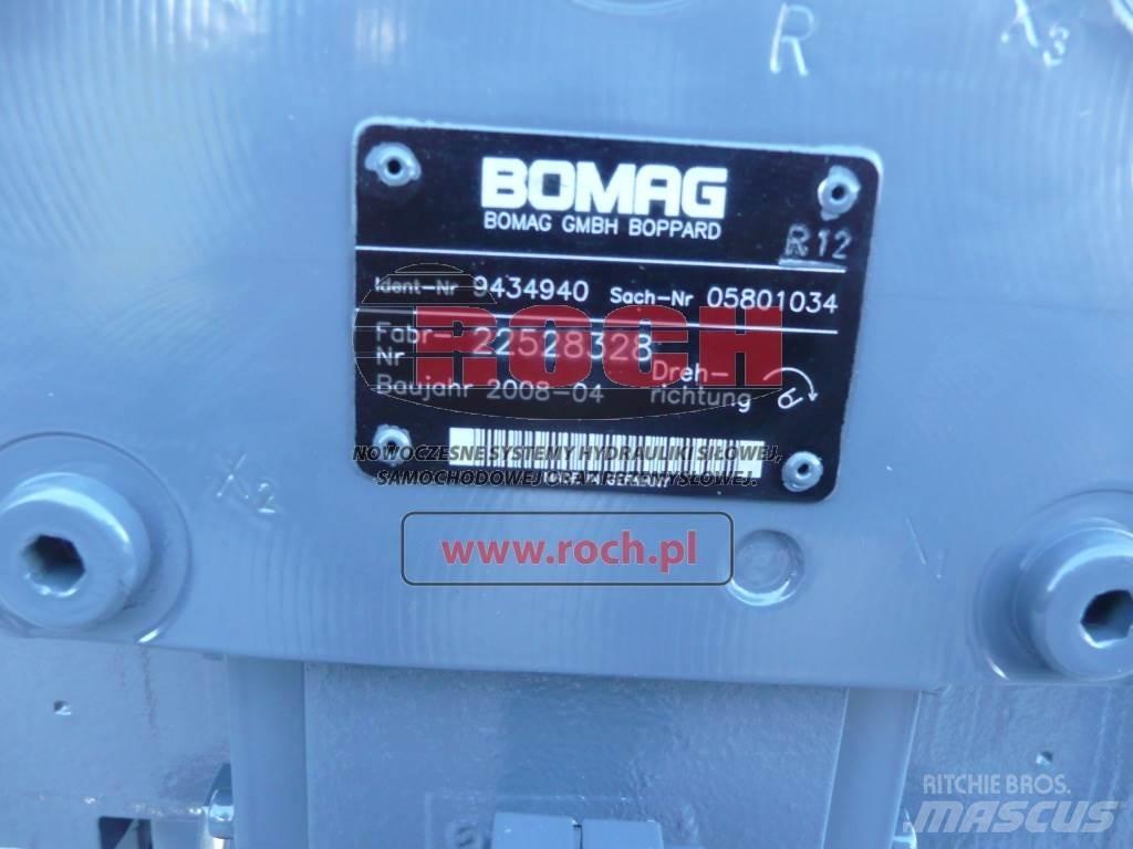 Bomag 9434940 05801034 Hidráulica