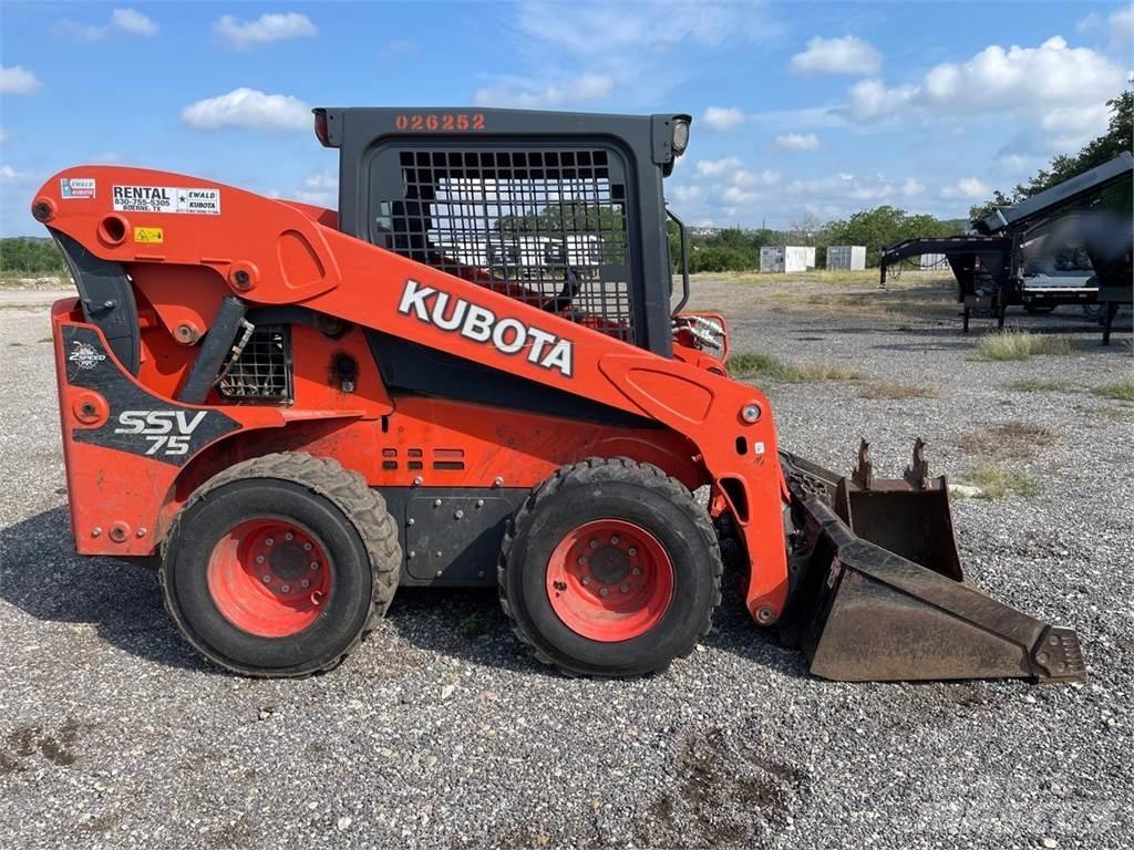 Kubota SSV75 Carregadoras de direcção deslizante