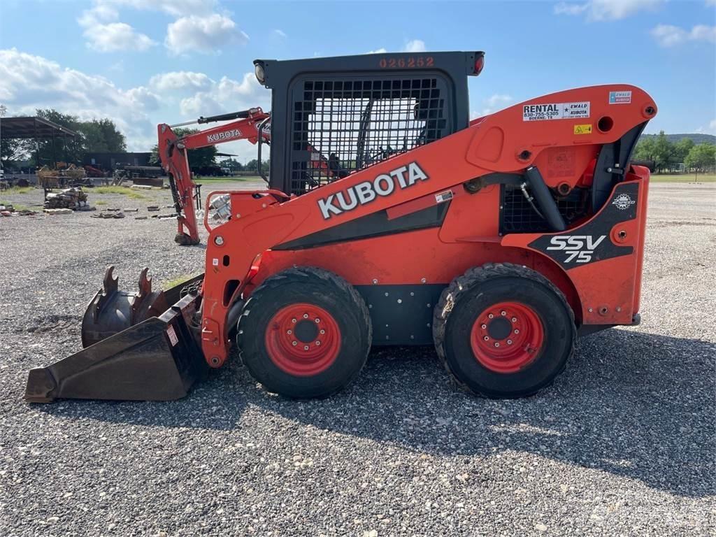 Kubota SSV75 Carregadoras de direcção deslizante