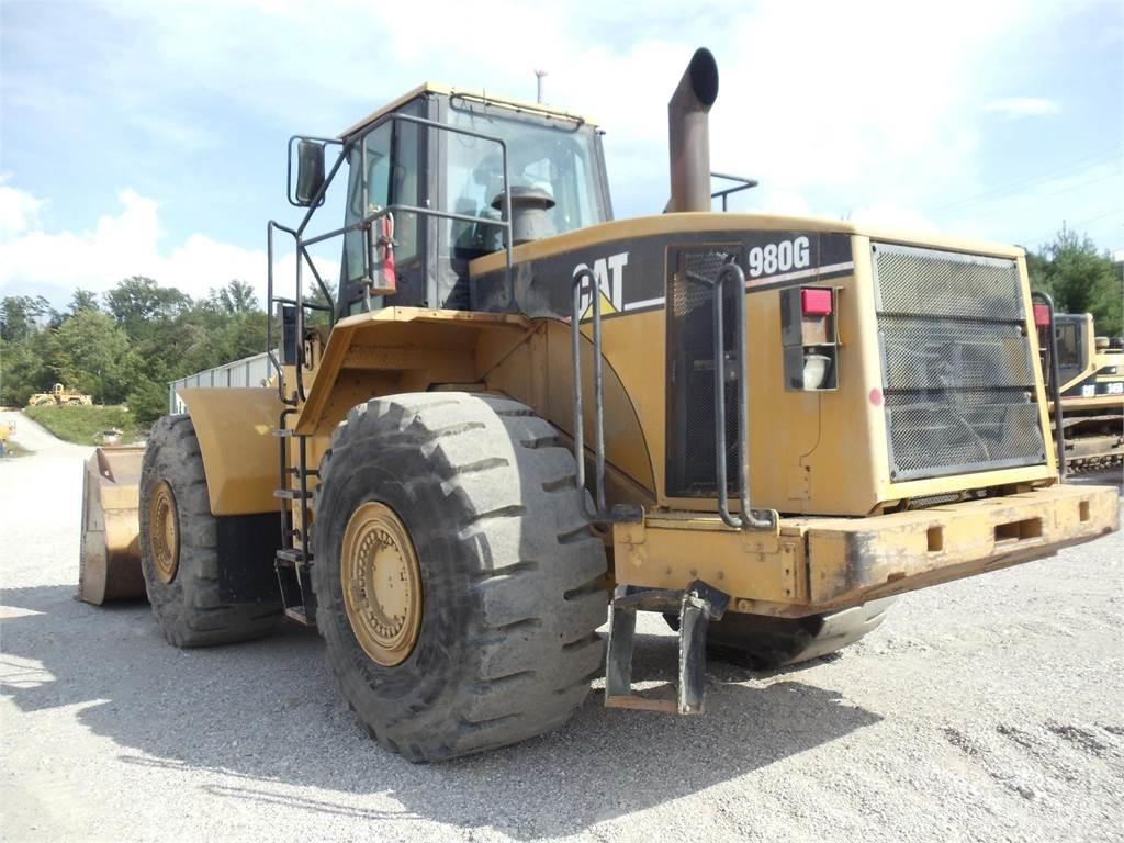 CAT 980G Pás carregadoras de rodas