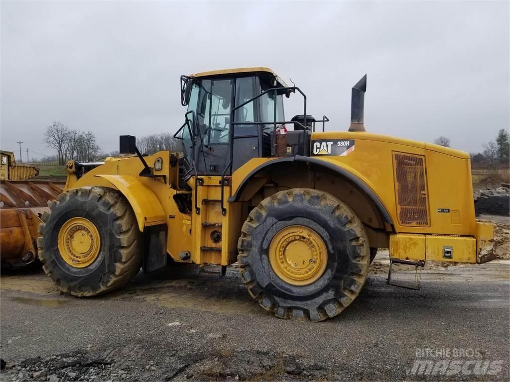 CAT 980H Pás carregadoras de rodas