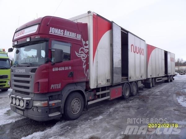 Scania R500 Camiões de caixa fechada