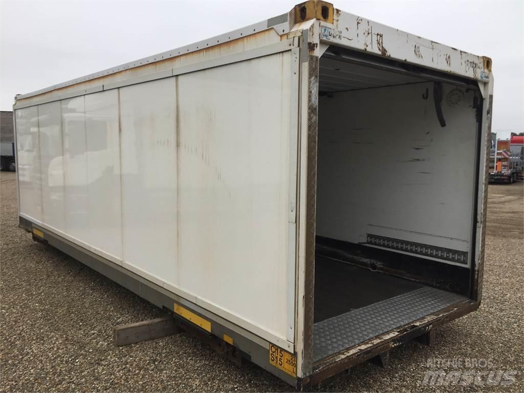  7450 mm med rulleport Semi-Reboques Caixa Fechada