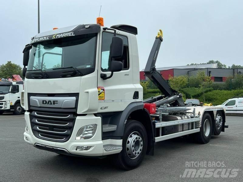 DAF CF Camiões caixa desmontável com elevador de cabo
