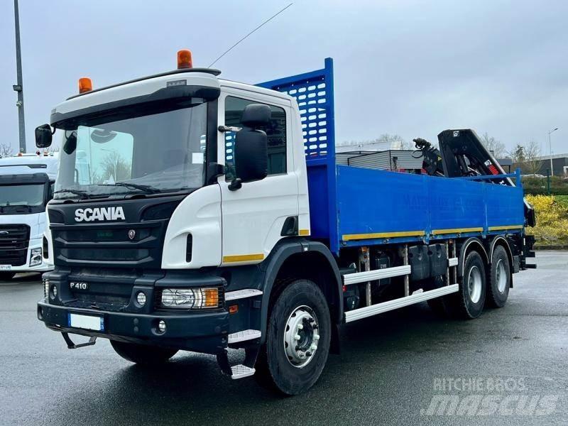 Scania P 410 Camiões grua