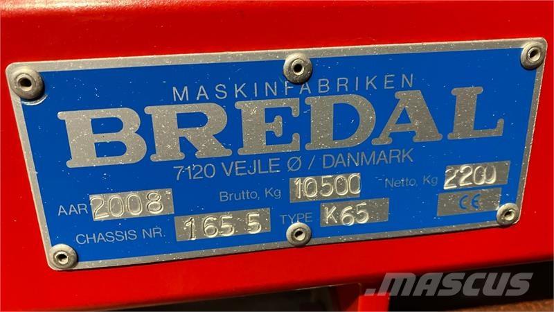 Bredal K65 Espalhadores de minério