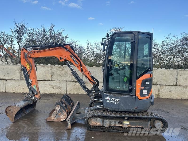 Doosan DX27 Escavadoras de rastos