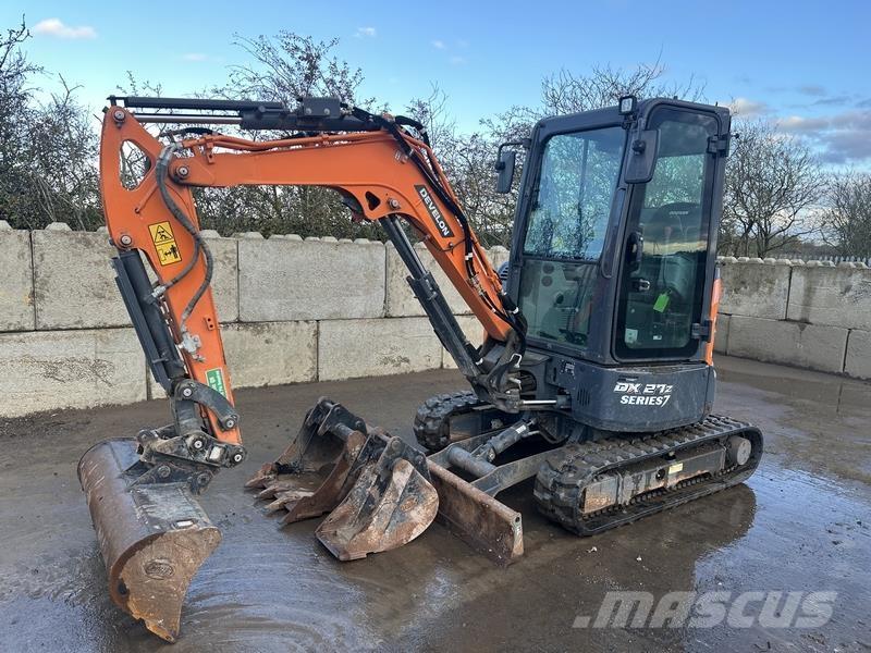 Doosan DX27 Escavadoras de rastos