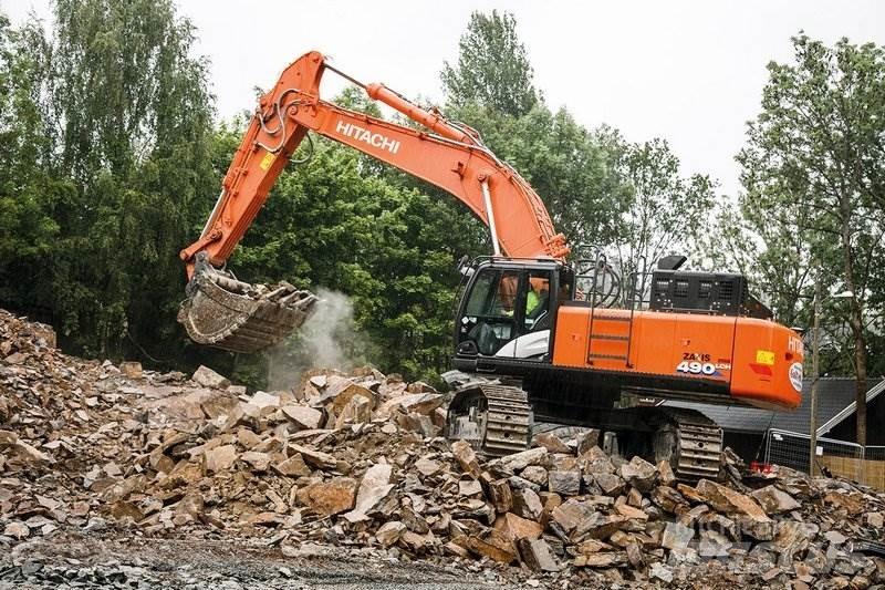 Hitachi ZX490 Escavadoras de rastos
