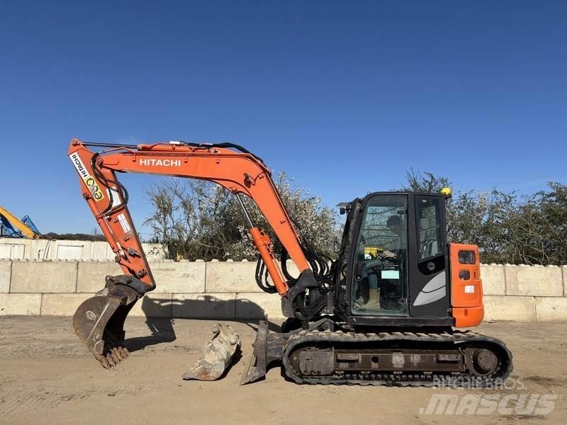 Hitachi ZX85 US-6 Escavadoras Midi 7t - 12t