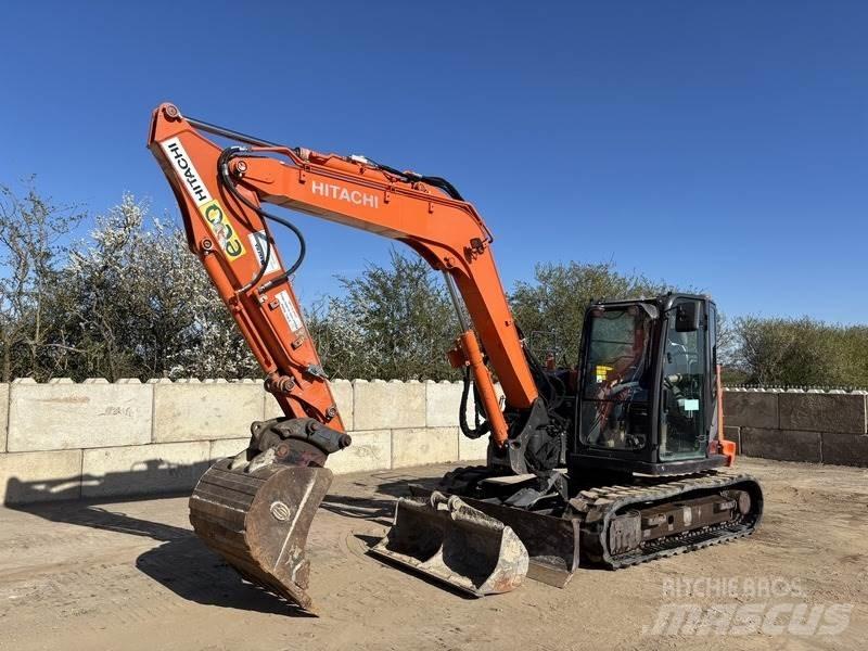 Hitachi ZX85 US-6 Escavadoras Midi 7t - 12t