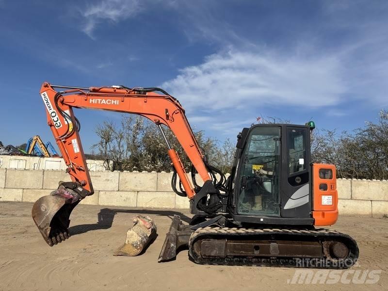 Hitachi ZX85 US-6 Escavadoras Midi 7t - 12t