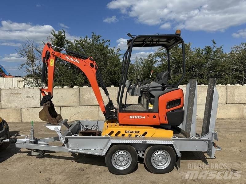 Kubota KX015-4 Mini Escavadoras <7t