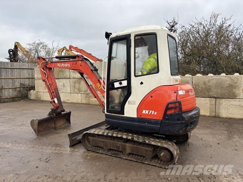 Kubota KX71-3 Mini Escavadoras <7t