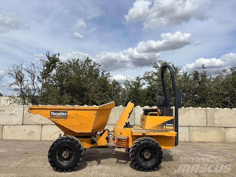 Thwaites 3 Ton Swivel Dumpers de obras