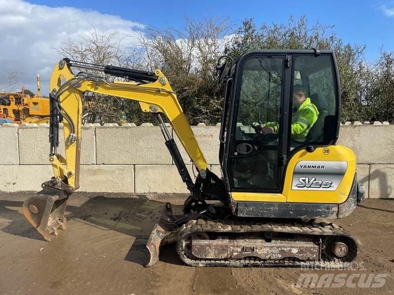 Yanmar sv26 Mini Escavadoras <7t
