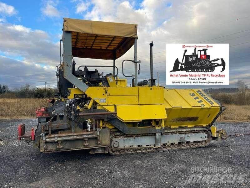 Titan 311S Pavimentadoras de asfalto