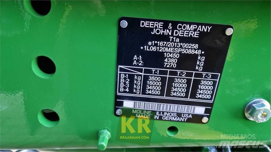 John Deere 6120M Tratores Agrícolas usados
