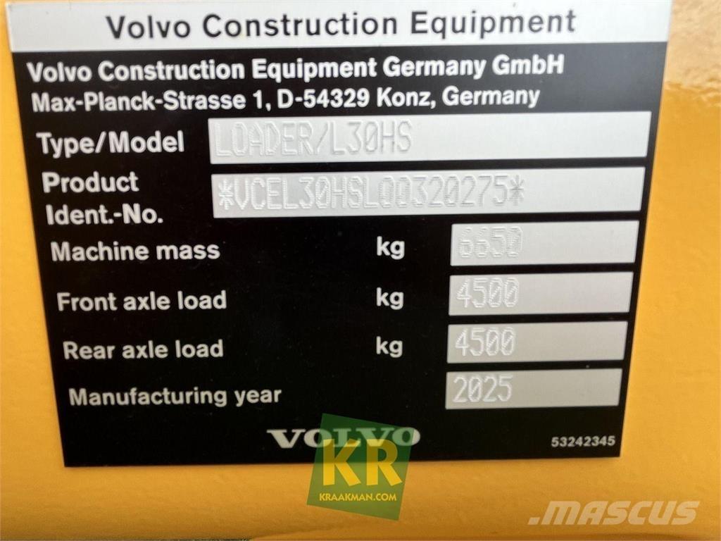 Volvo L30HS Pás carregadoras de rodas