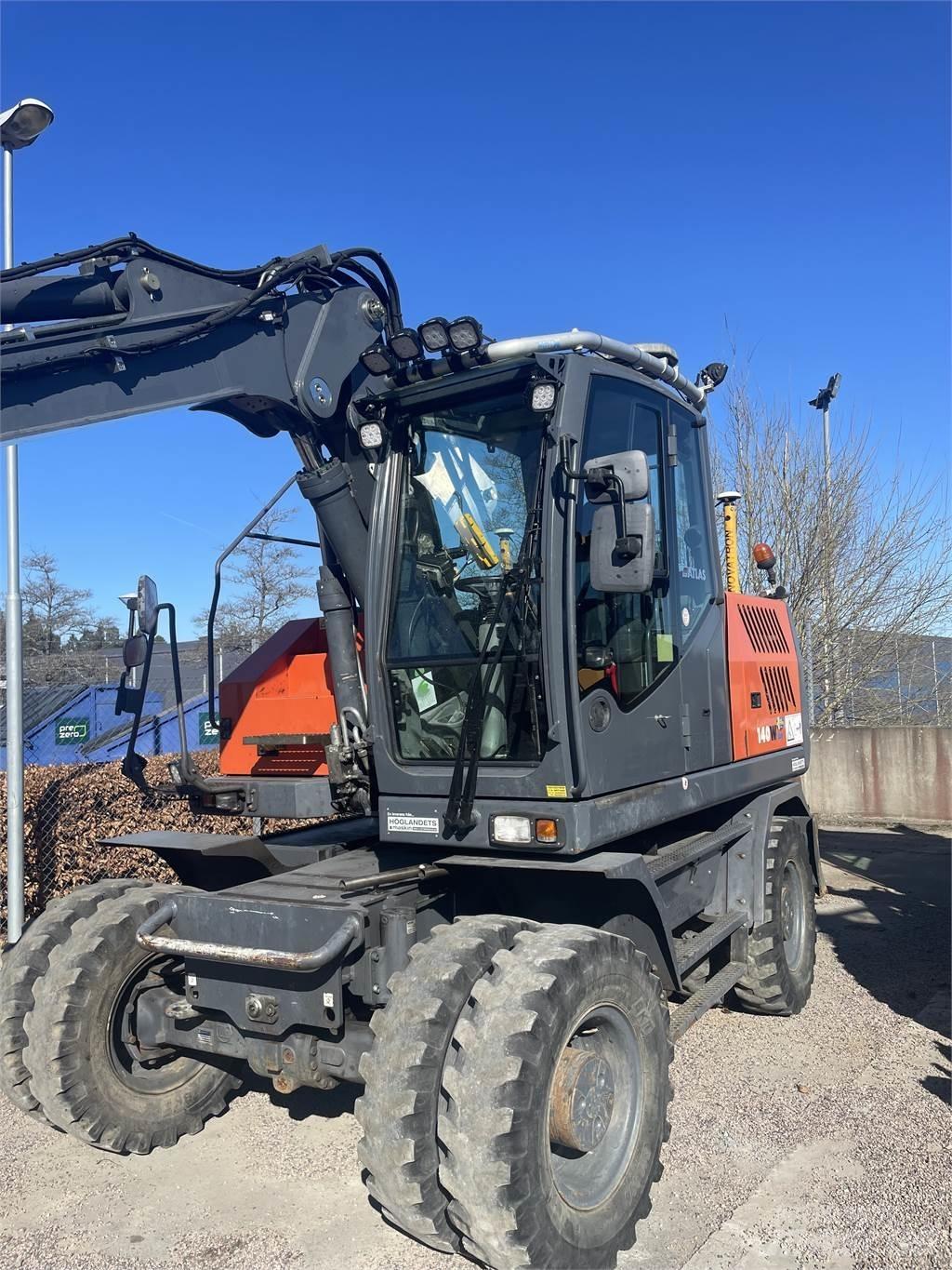 Atlas 140W Escavadoras de rodas