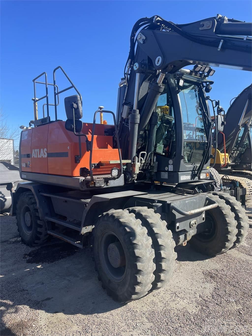 Atlas 140W Escavadoras de rodas