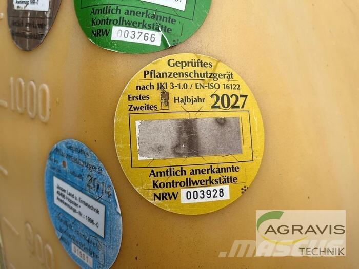 Amazone US 1005 Pulverizadores rebocados
